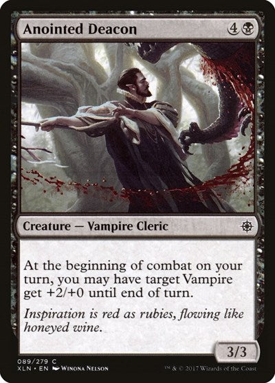 Anointed Deacon (XLN) #89 Common (Lightly Played) Ixalan Magic: The Gathering: 2017