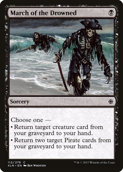 March of the Drowned (XLN) #112 Common (Lightly Played) Ixalan Magic: The Gathering: 2017