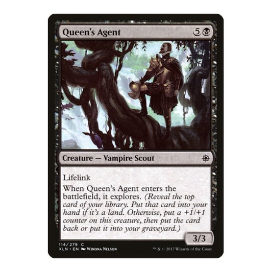 Queen's Agent (XLN) #114 Common (Lightly Played) Ixalan Magic: The Gathering: 2017