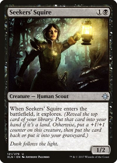 Seekers Squire (XLN) #121 Uncommon (Lightly Played) Ixalan Magic: The Gathering: 2017