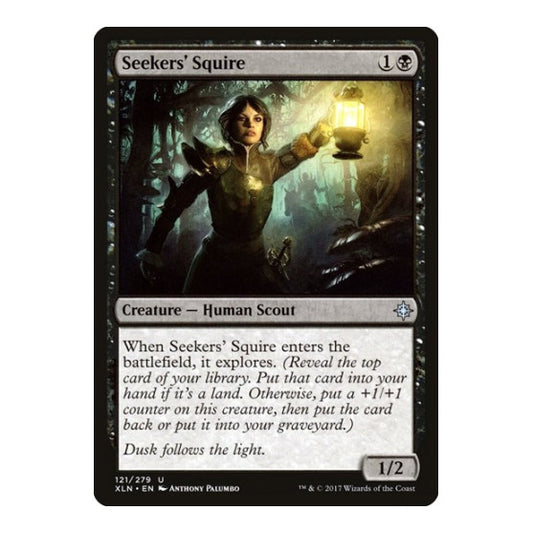 Seekers' Squire (XLN) #121 Uncommon (Lightly Played) Ixalan Magic: The Gathering: 2017