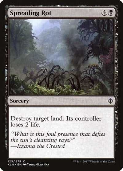 Spreading Rot (XLN) #125 Common Ixalan Magic: The Gathering: 2017