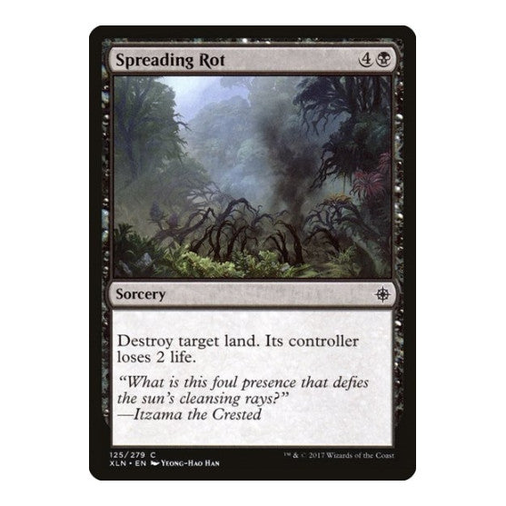 Spreading Rot (XLN) #125 Common Ixalan Magic: The Gathering: 2017