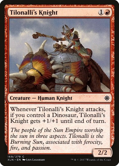 Tilonallis Knight (XLN) #169 Common (Lightly Played) Ixalan Magic: The Gathering: 2017