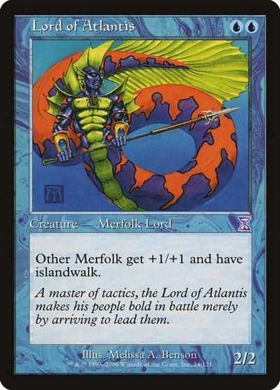 Lord of Atlantis (TSB) #24 Special (Foil Moderately Played) Timeshifted Magic: The Gathering: 2006