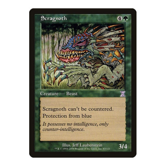 Scragnoth (TSB) #83 Special (Moderately Played) Timeshifted Magic: The Gathering: 2006