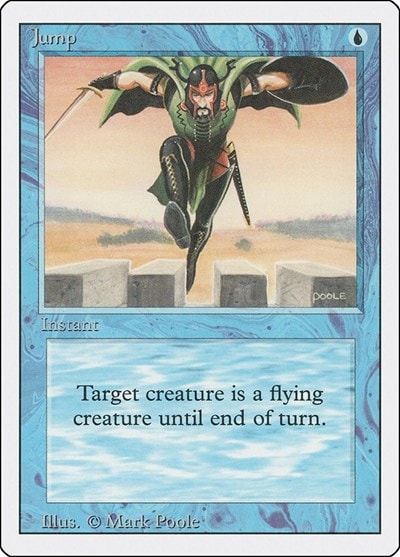 Jump (3ED) #62 Common Revised Edition Magic: The Gathering: 1994