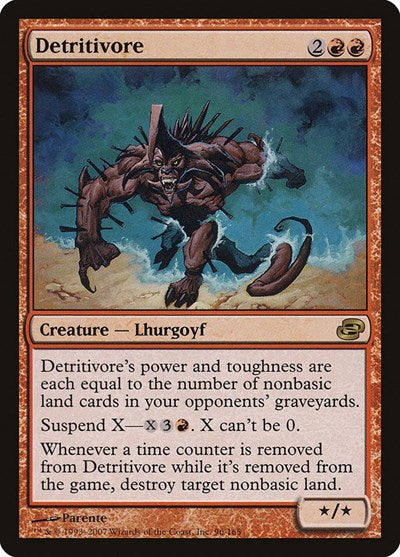 Detritivore (PLC) #96 Rare (Moderately Played) Planar Chaos Magic: The Gathering: 2007