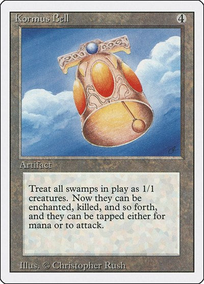 Kormus Bell (3ED) #260 Rare (Heavily Played) Revised Edition Magic: The Gathering: 1994