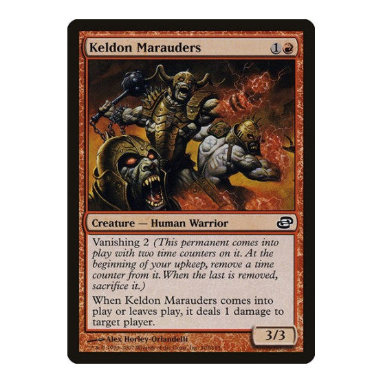 Keldon Marauders (PLC) #102 Common Planar Chaos Magic: The Gathering: 2007