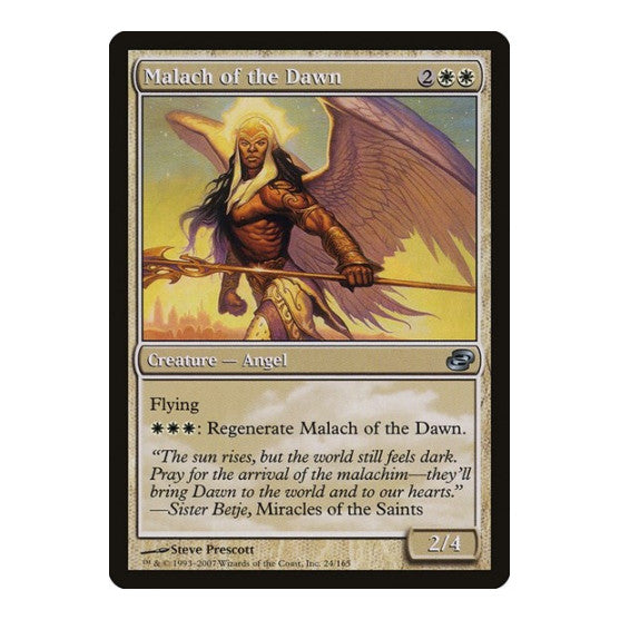 Malach of the Dawn (PLC) #24 Uncommon (Lightly Played) Planar Chaos Magic: The Gathering: 2007