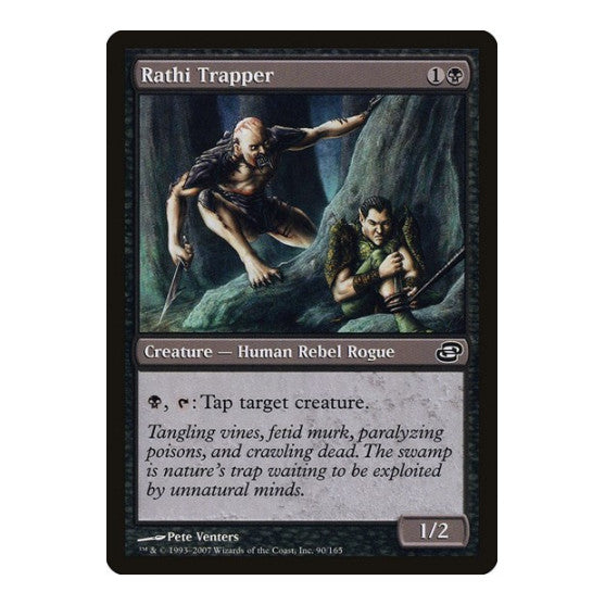 Rathi Trapper (PLC) #90 Common (Heavily Played) Planar Chaos Magic: The Gathering: 2007