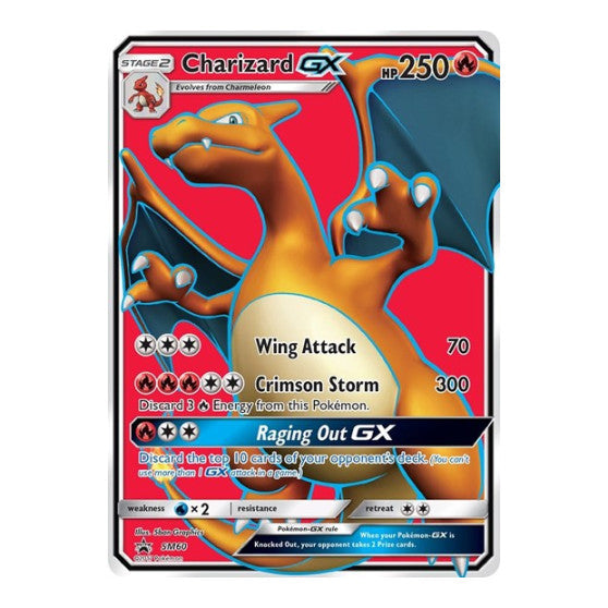 Charizard GX SM60 (SMP) #SM60 Promo (Holofoil Damaged) SM Promos Pokemon: 2016