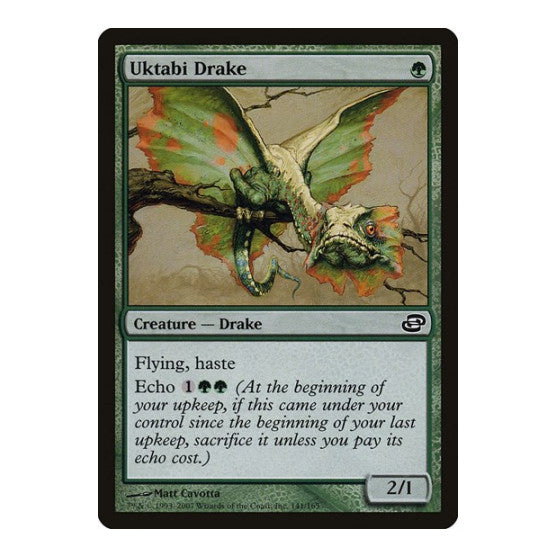 Uktabi Drake (PLC) #141 Common (Heavily Played) Planar Chaos Magic: The Gathering: 2007