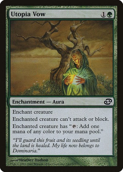 Utopia Vow (PLC) #142 Common (Lightly Played) Planar Chaos Magic: The Gathering: 2007