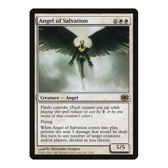 Angel of Salvation (FUT) #1 Rare (Lightly Played) Future Sight Magic: The Gathering: 2007