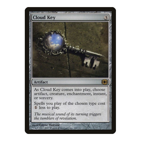 Cloud Key (FUT) #160 Rare (Moderately Played) Future Sight Magic: The Gathering: 2007