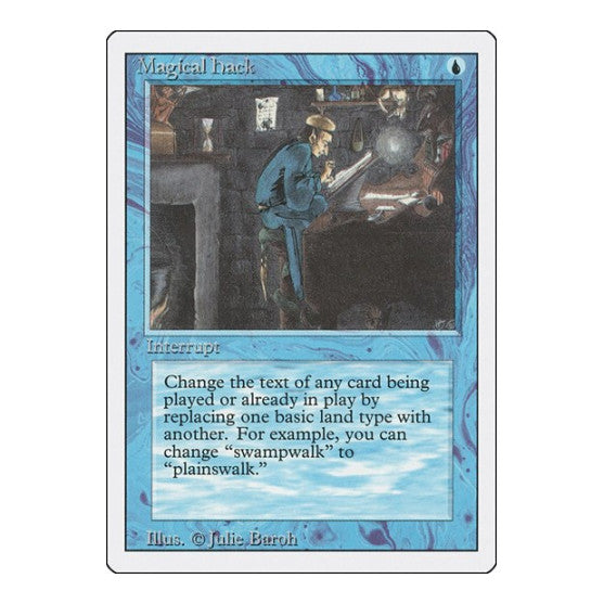Magical Hack (3ED) #65 Rare Revised Edition Magic: The Gathering: 1994