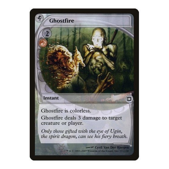 Ghostfire (FUT) #115 Common (Moderately Played) Future Sight Magic: The Gathering: 2007
