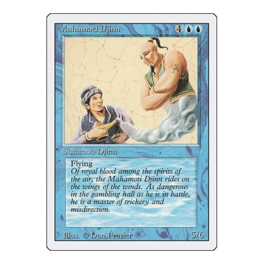 Mahamoti Djinn (3ED) #66 Rare (Lightly Played) Revised Edition Magic: The Gathering: 1994