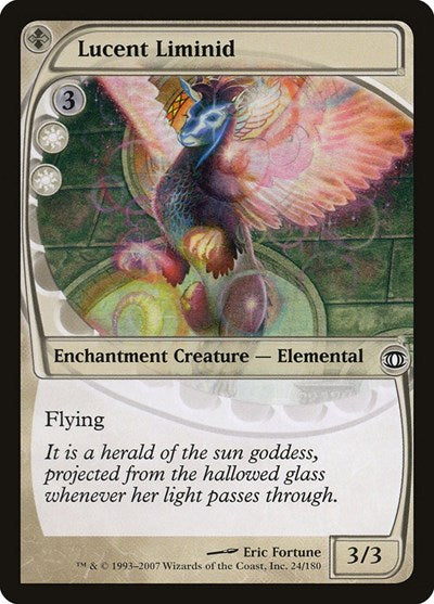 Lucent Liminid (FUT) #24 Common (Near Mint) Future Sight Magic: The Gathering: 2007