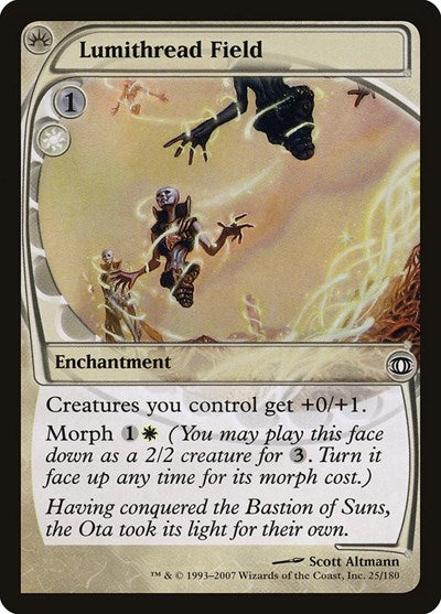 Lumithread Field (FUT) #25 Common (Moderately Played) Future Sight Magic: 2007