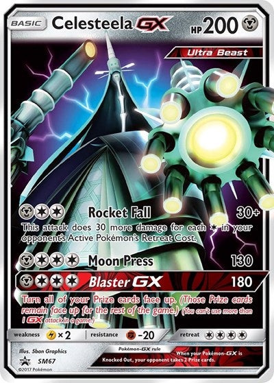 Celesteela GX - SM67 (SMP) #SM67 Promo SM Promos Pokemon: 2016