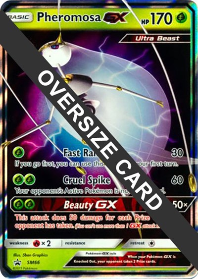 Pheromosa GX SM66 (PR) #SM66 Promo (Holofoil Damaged) Jumbo Cards Pokemon: 2015