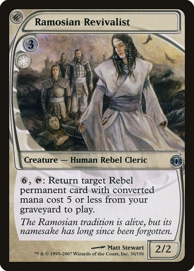 Ramosian Revivalist (FUT) #30 Uncommon Future Sight Magic: The Gathering: 2007