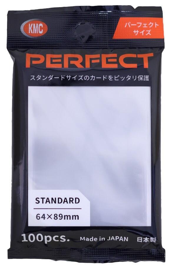 KMC Standard - Perfect Size Sleeves - Clear (100-Pack) - KMC Card Sleeves