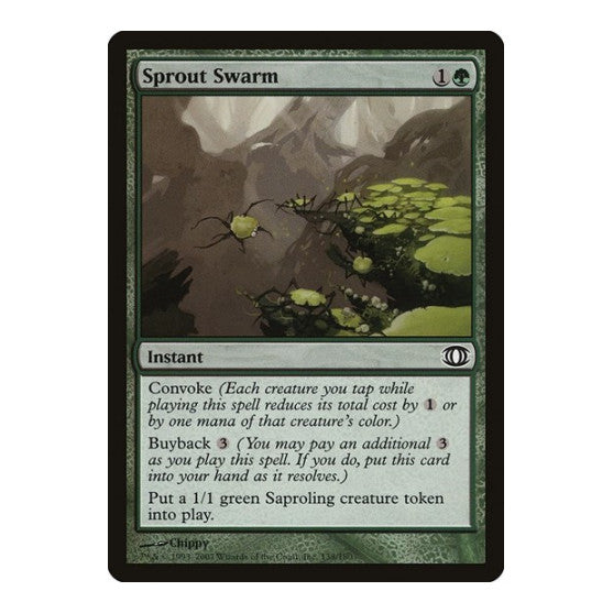 Sprout Swarm (FUT) #138 Common (Lightly Played) Future Sight Magic: The Gathering: 2007