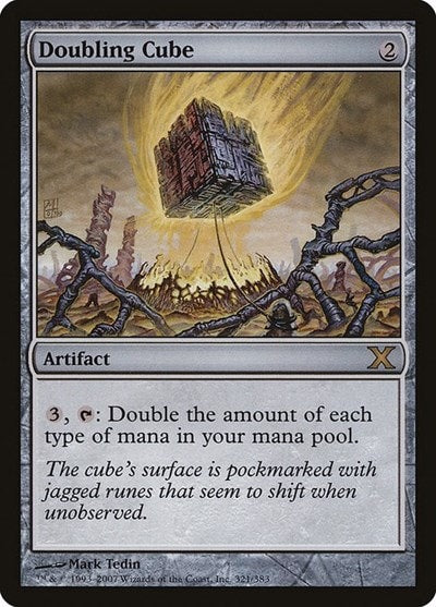 Doubling Cube (10E) #321 Rare (Lightly Played) 10th Edition Magic: The Gathering: 2007