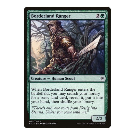 Borderland Ranger (E02) #31 Common (Lightly Played) Explorers of Ixalan Magic: The Gathering: 2017
