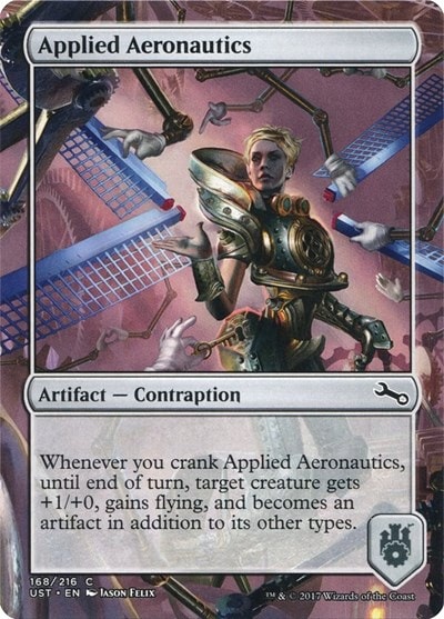 Applied Aeronautics (UST) #168 Common (Lightly Played) Unstable Magic: The Gathering: 2017