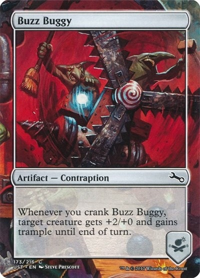 Buzz Buggy (UST) #173 Common (Lightly Played) Unstable Magic: The Gathering: 2017