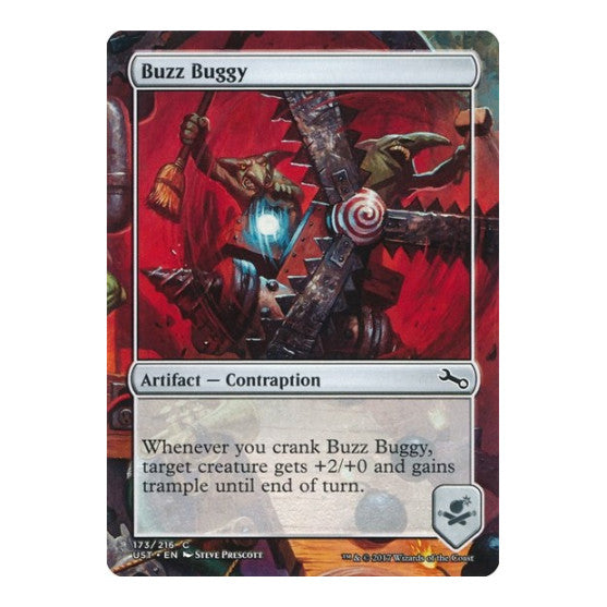 Buzz Buggy (UST) #173 Common (Lightly Played) Unstable Magic: The Gathering: 2017