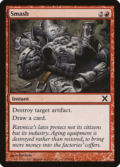 Smash (10E) #235 Common (Lightly Played) 10th Edition Magic: The Gathering: 2007