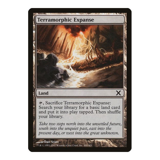Terramorphic Expanse (10E) #360 Common (Lightly Played) 10th Edition Magic: The Gathering: 2007