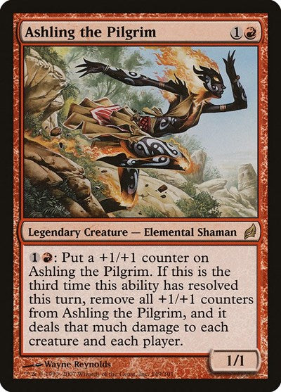 Ashling the Pilgrim (LRW) #149 Rare (Damaged) Lorwyn Magic: The Gathering: 2007