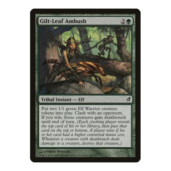 Gilt Leaf Ambush (LRW) #214 Common Lorwyn Magic: The Gathering: 2007