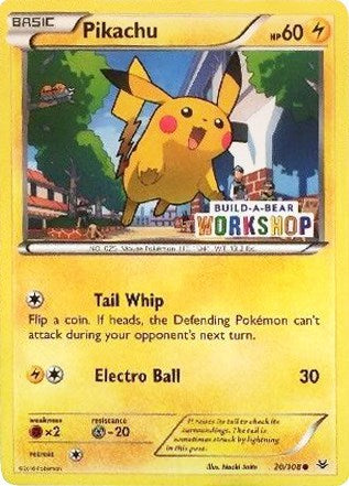 Pikachu 20 108 Build A Bear Workshop Exclusive (MCAP) #020/108 Promo (Damaged) Miscellaneous Cards & Products Pokemon: 2026