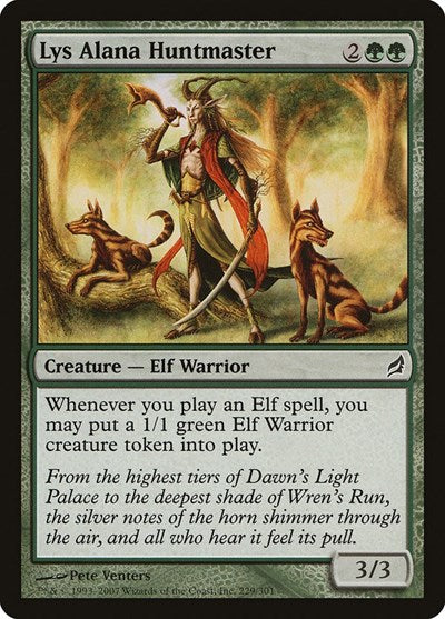 Lys Alana Huntmaster (LRW) #229 Common (Lightly Played) Lorwyn Magic: 2007