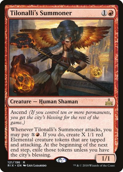 Tilonallis Summoner (RIX) #121 Rare Rivals of Ixalan Magic: The Gathering: 2018