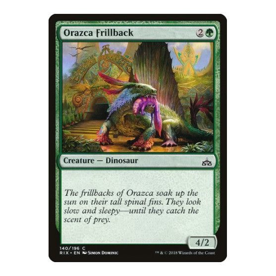 Orazca Frillback (RIX) #140 Common (Lightly Played) Rivals of Ixalan Magic: The Gathering: 2018
