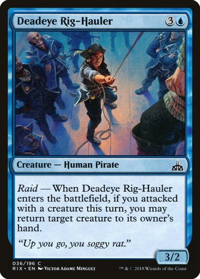 Deadeye Rig Hauler (RIX) #36 Common (Lightly Played) Rivals of Ixalan Magic: The Gathering: 2018