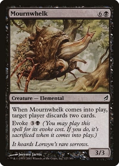 Mournwhelk (LRW) #127 Common (Moderately Played) Lorwyn Magic: The Gathering: 2007