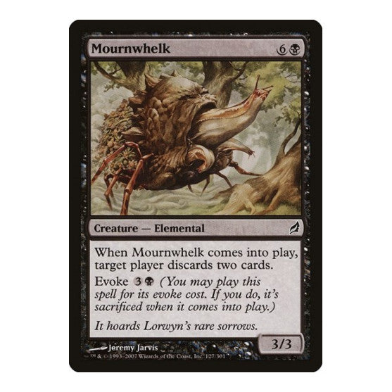 Mournwhelk (LRW) #127 Common (Moderately Played) Lorwyn Magic: The Gathering: 2007