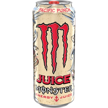 Monster Energy Juice Pacific Punch, 16 oz can