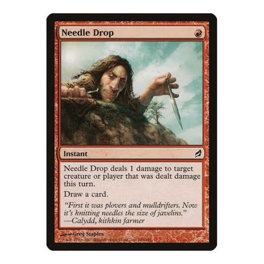 Needle Drop (LRW) #186 Common (Lightly Played) Lorwyn Magic: The Gathering: 2007