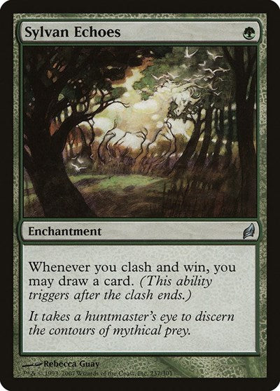 Sylvan Echoes (LRW) #237 Uncommon (Lightly Played) Lorwyn Magic: The Gathering: 2007